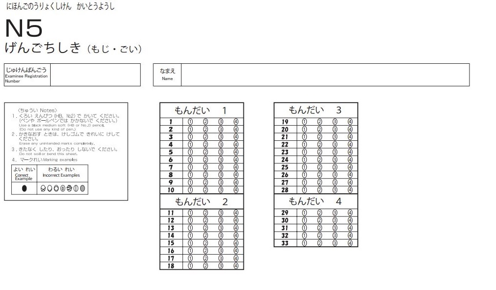 Jlpt n5 test usa dancebopqe